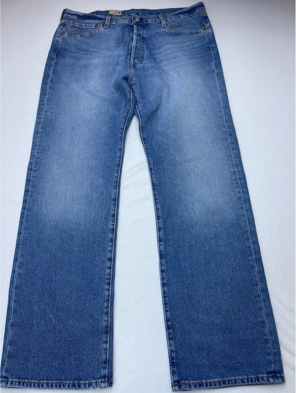Levi's 501 Classic Fit Blue Denim Jeans W38 L32